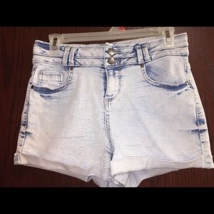 Blue spice summer shorts